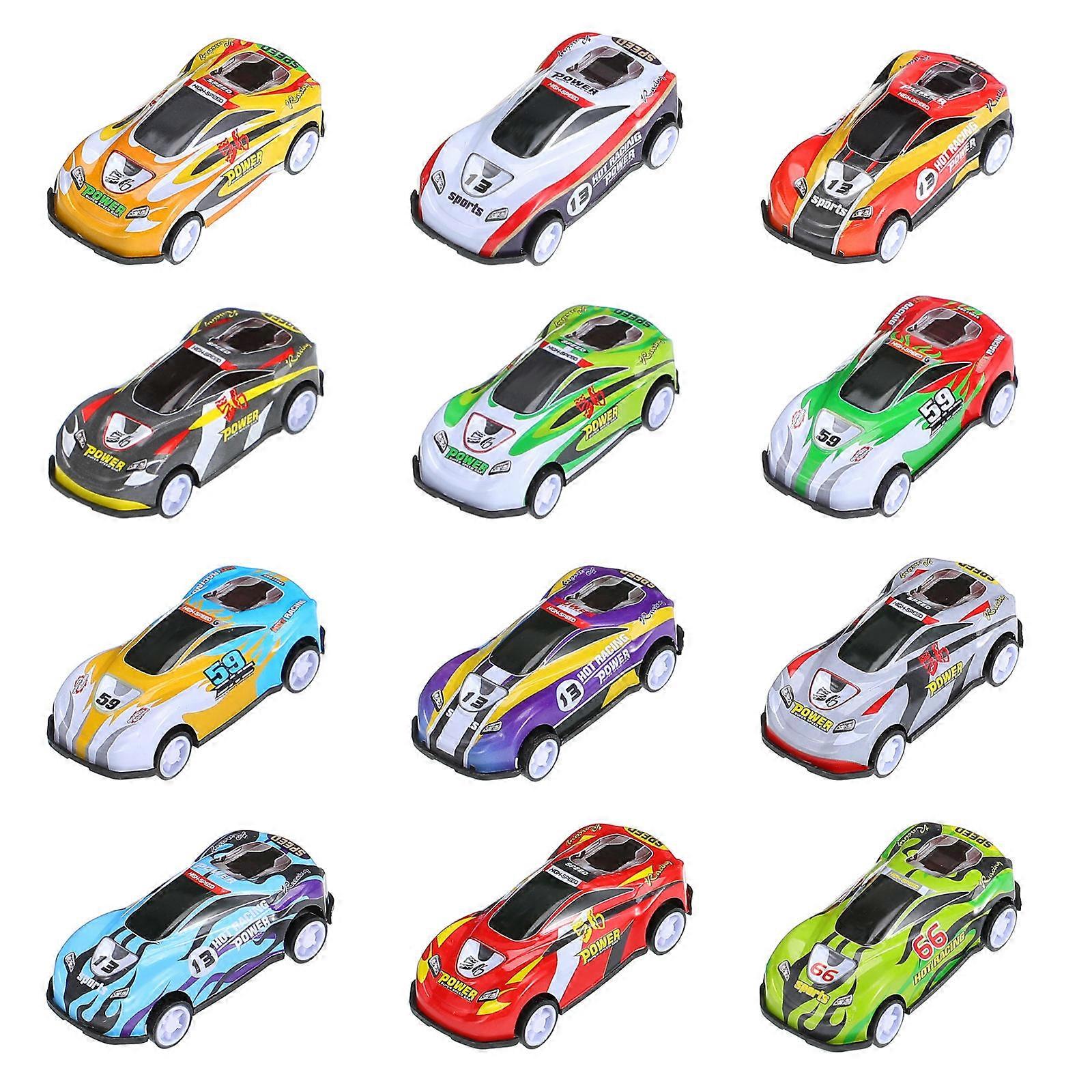 Pull Back Car Toys for Playing 25Pcs Alloy Small Miniature Vehicles