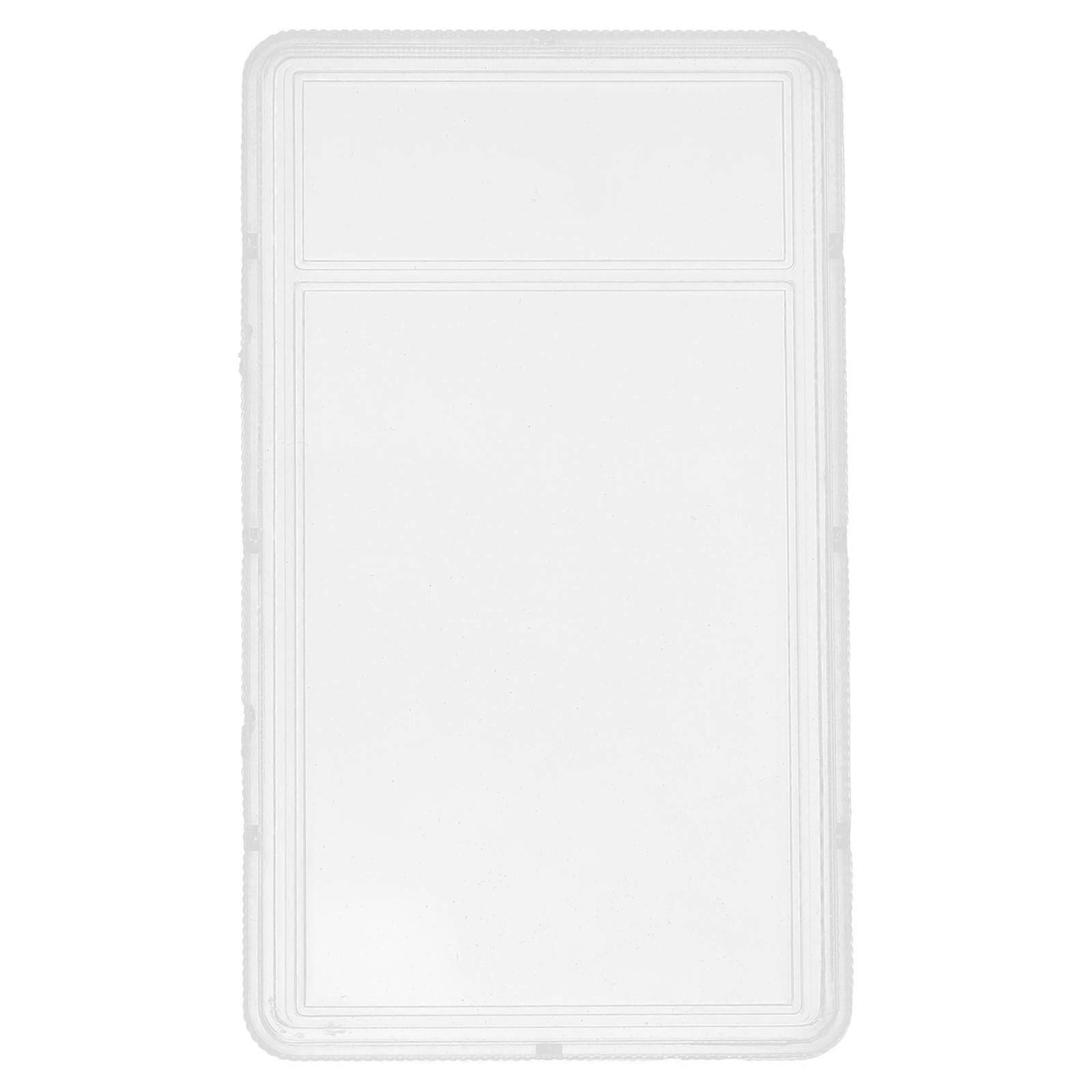 Transparent Coin Holder Box for Stamp Collection Use Clear Storage Case