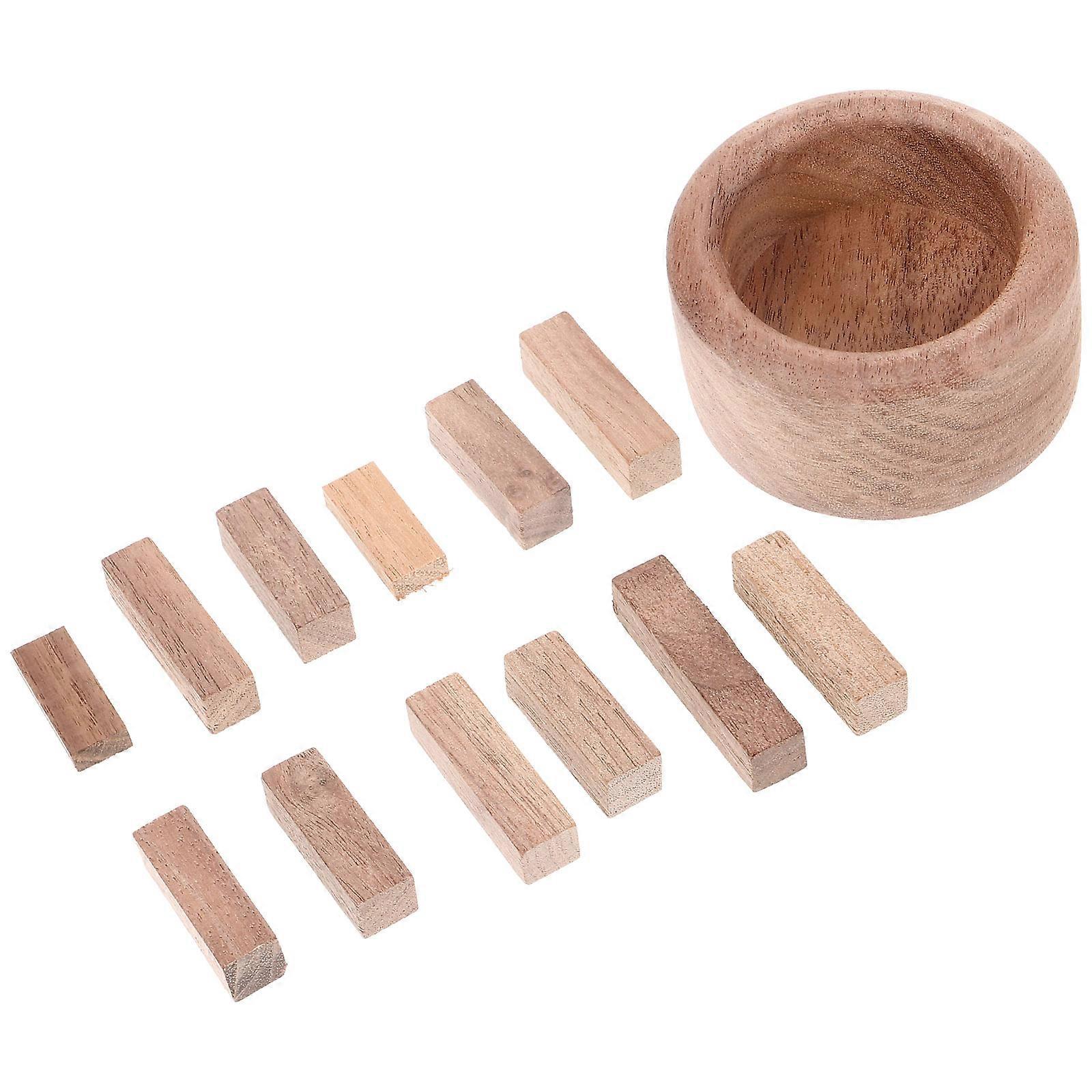 Wood Aroma Diffuser Essential Oil Diffuser for Office Use 1Set Brown