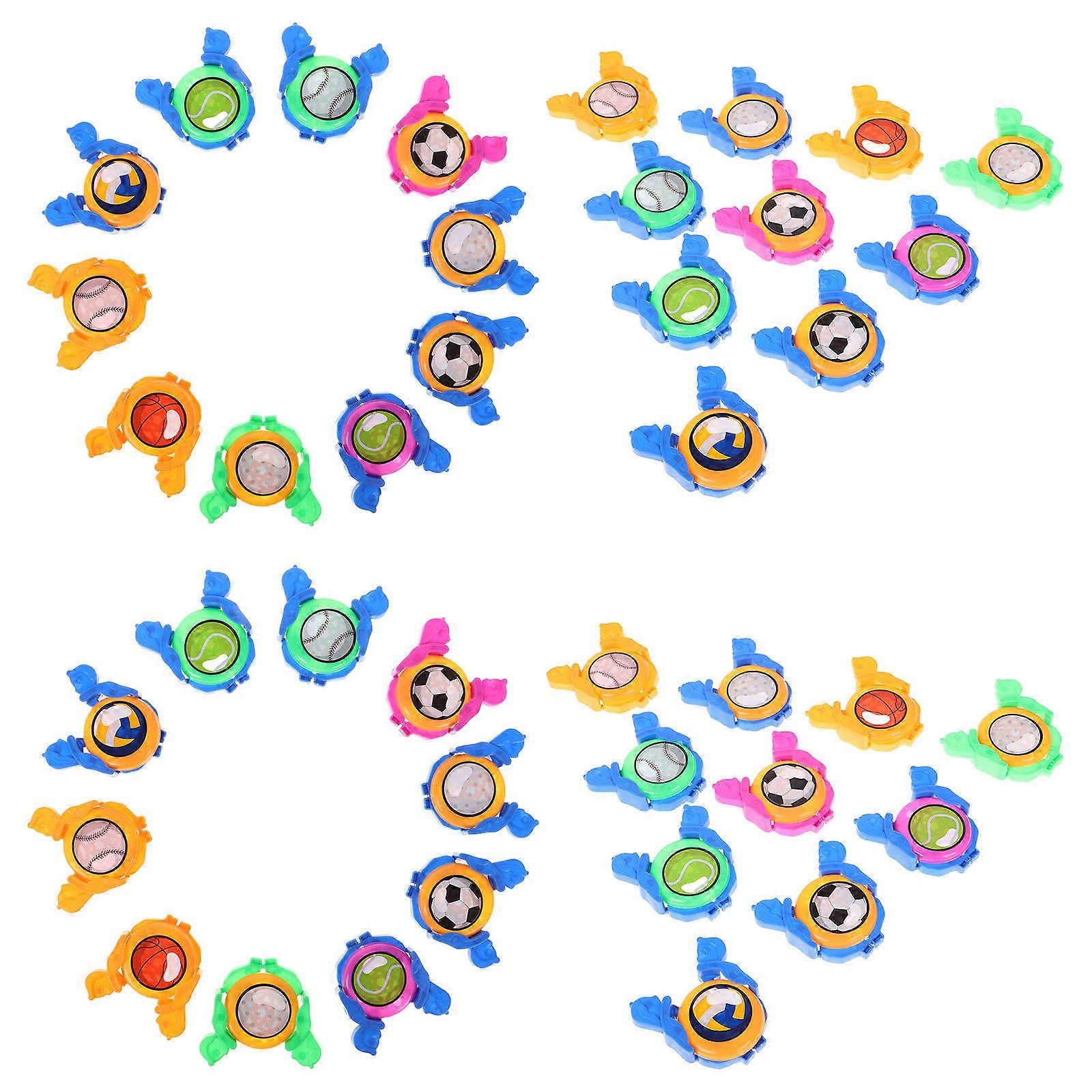 Flying Disc Handle Launching Toy for Kids 1Set Mini Interactive Outdoor Fun