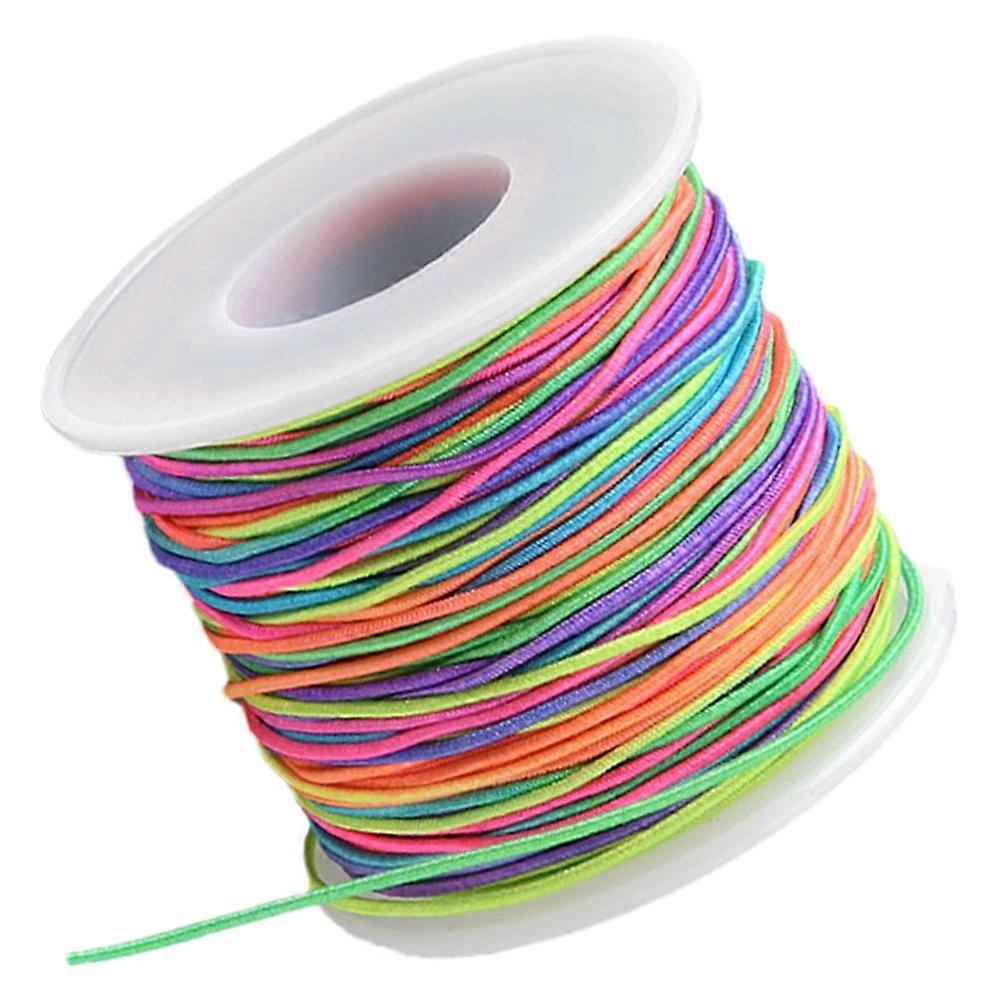 Colorful Elastic String for Bracelets with Stretch Cord 1 Mm for DIY