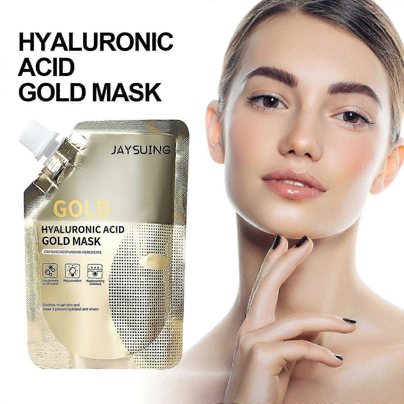 Revitalizing Retinol Gold Mask  Hydrates, Clears Pores, Fights Aging