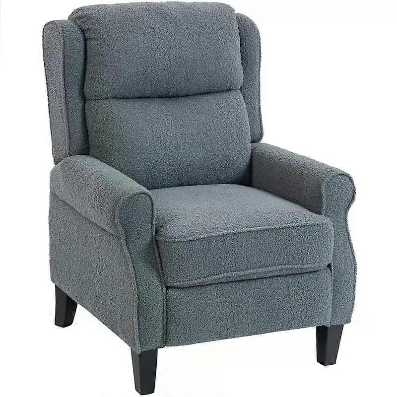 Recliner Armchair with Extended Leg Support System