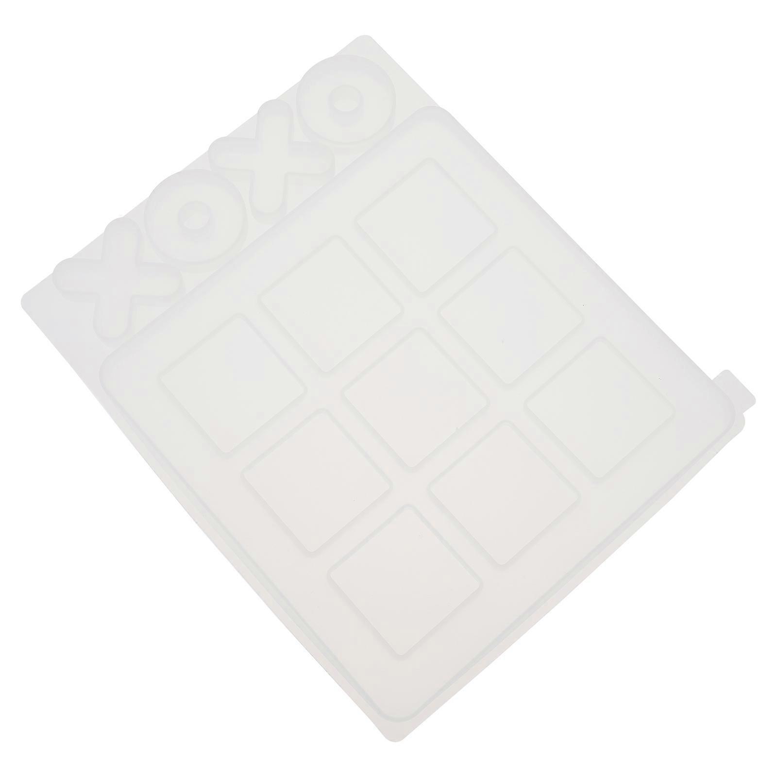 White Toe Chess Mold for DIY Resin Craft Silicone Mold