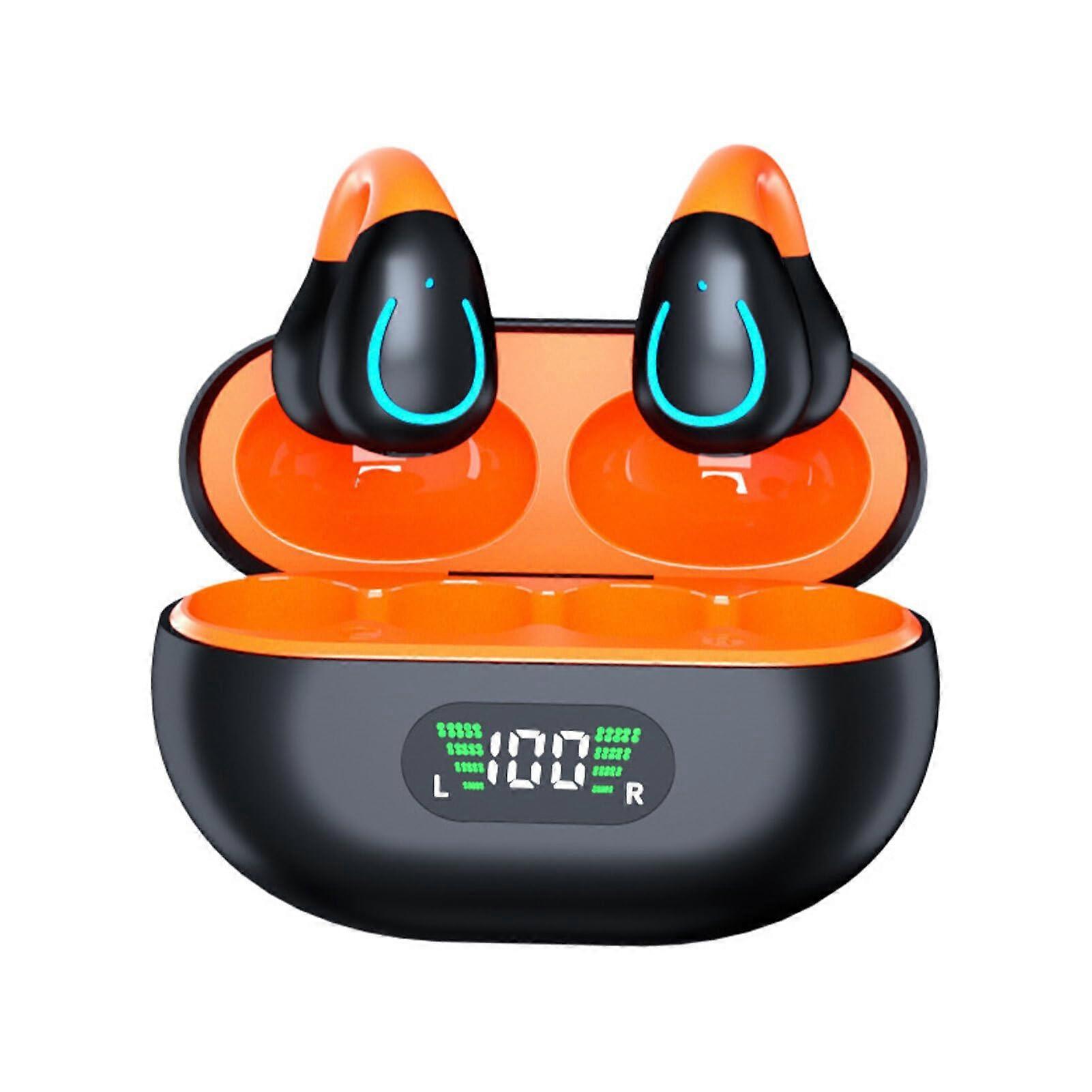 Bluetooth Earphones With Bone Conduction Technology, LongLasting Battery Life, ABS Headset Type1