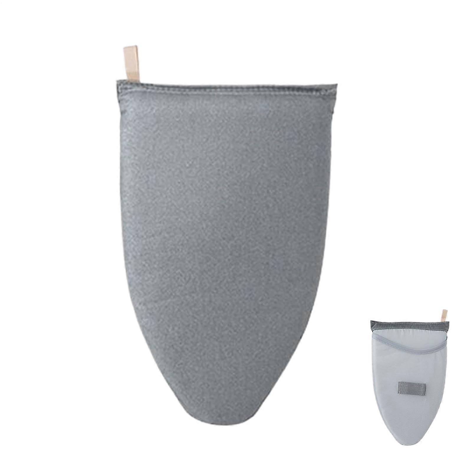 Steamer Glove and Handheld Ironing Board with Finger Loop, Heat Resistant, Foldable for Travel