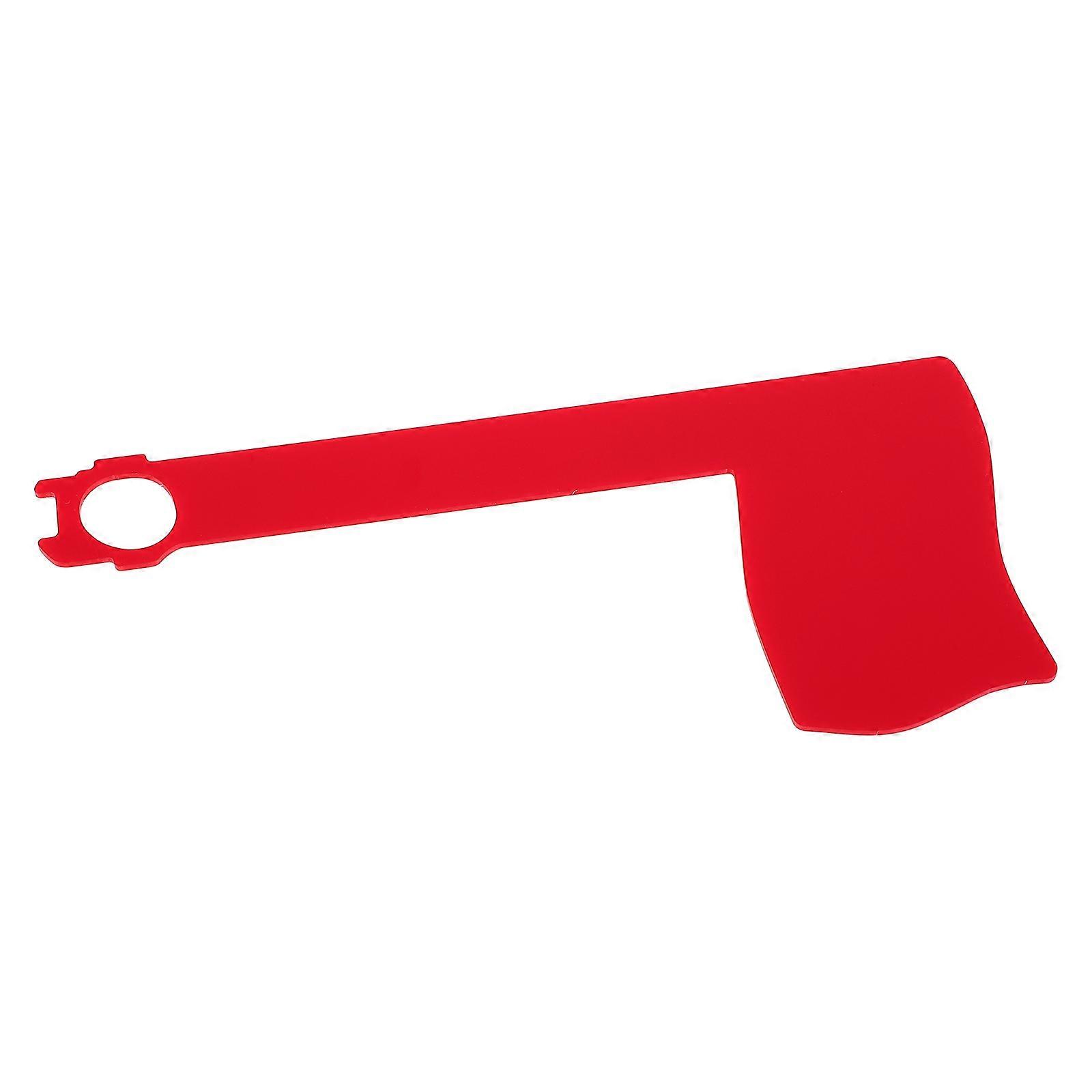 Acrylic Mailbox with Red Flag for Outgoing Mail