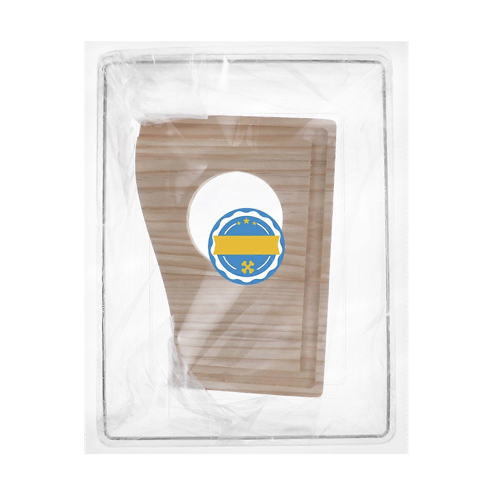 Hamster Sand Bath for Pet Use 1Pcs Transparent Acrylic Bath Container