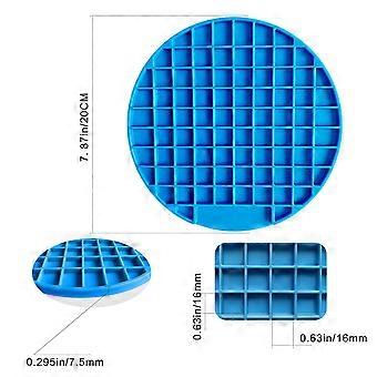 Hunde-Fresskissen aus Silikon, Anti-Fress-Matte, blau, für Haustiere
