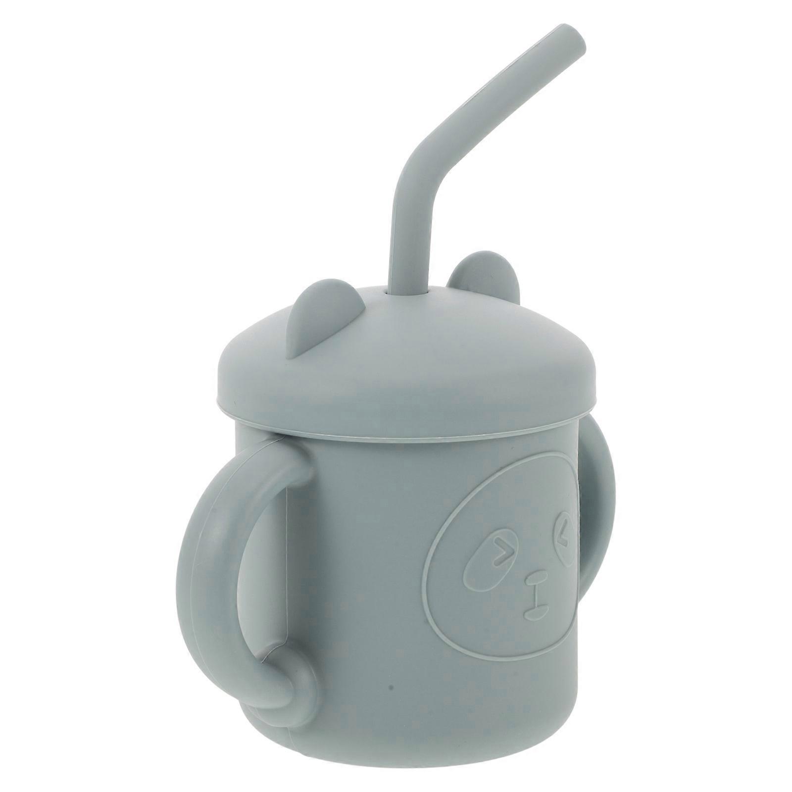 Spill Proof Silicone Baby Training Cup for Smoothies