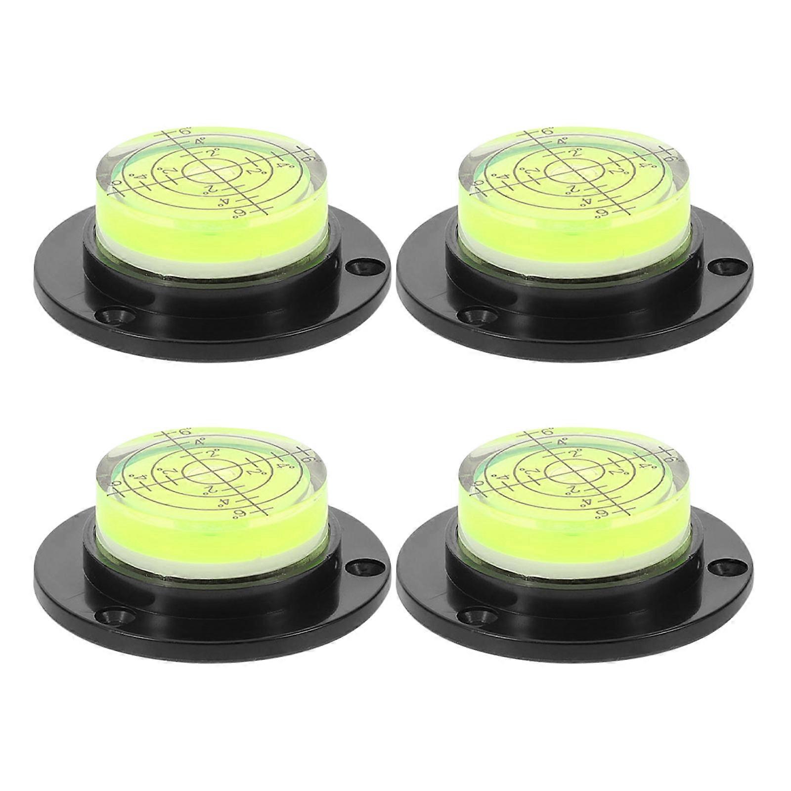 Acrylic Universal Bubble Level Tool for Measuring Use 4Pcs Multi Color