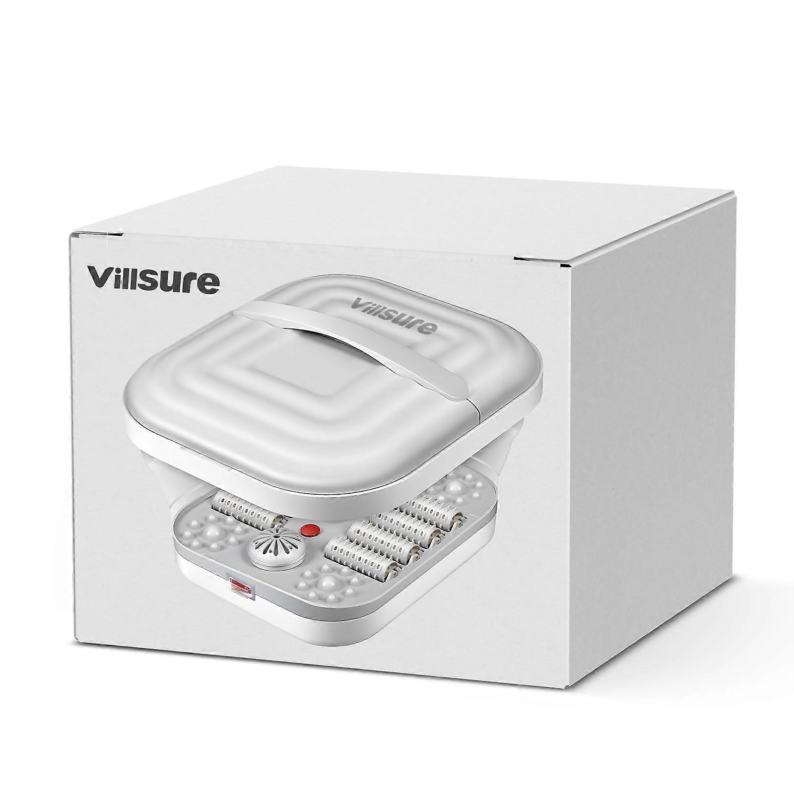 Foldable Electric Foot Spa with Fast Heating and Automatic Massage for Home Use