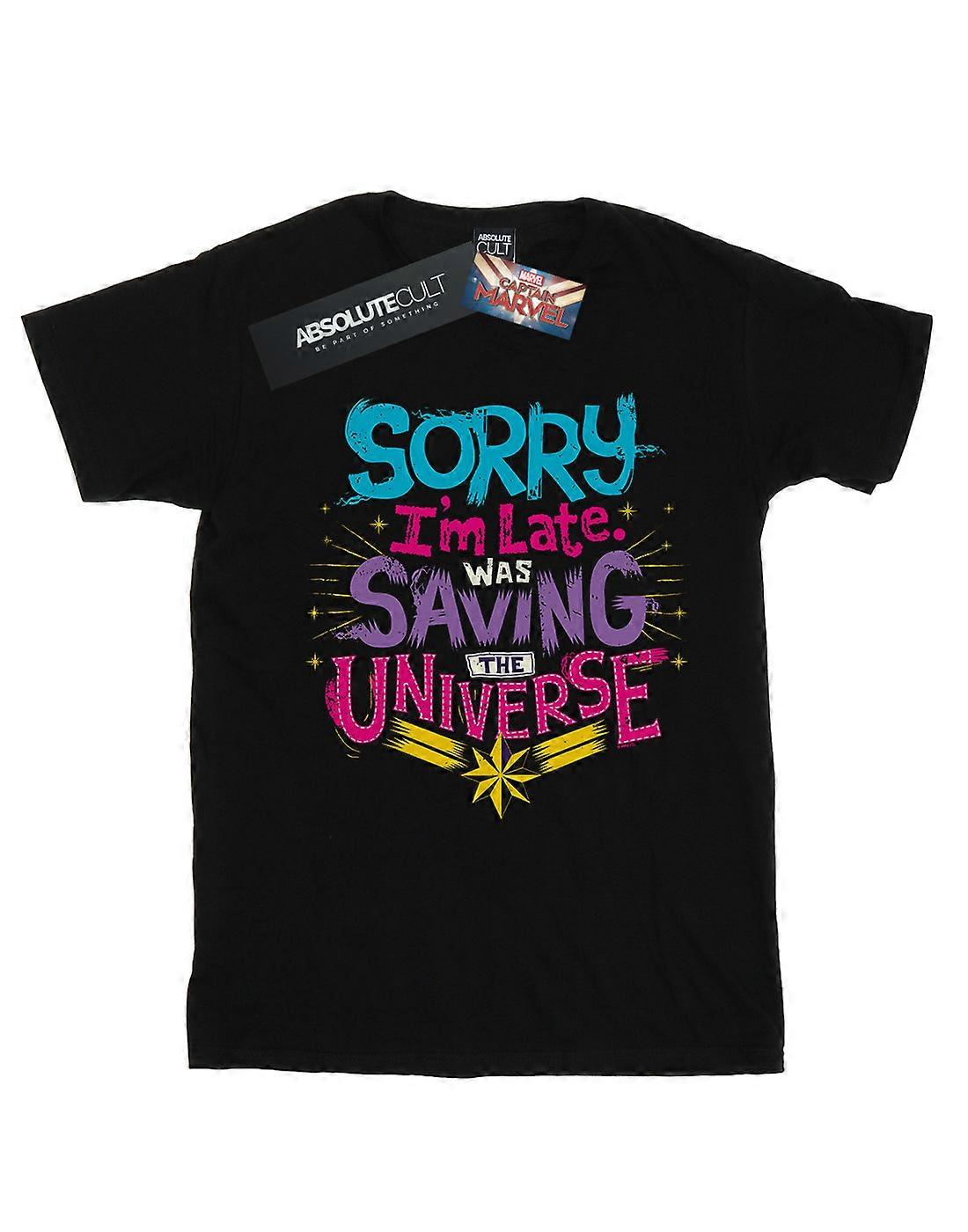 Marvel Boys Captain Marvel Saving The Universe T-Shirt