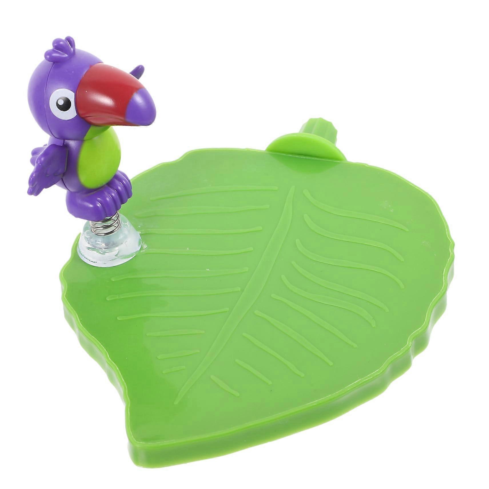 Leaf Shape Parrot Perch Platform with Safe Stable Attachment for Bird Cage Stand Parrots Cockatiels