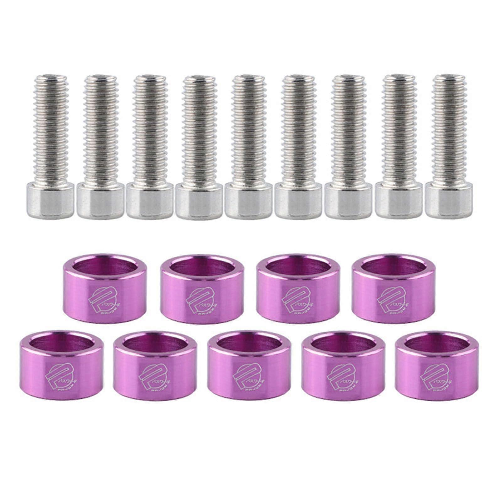 Engine Exhaust Manifold Bolts Kit 9pcs  Performance Racing Header Set Secure Seal Design