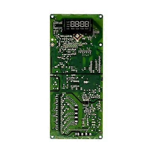 WB27X29801 Microwave Control Board Replacement with White LED Display for Exact OEM Fit