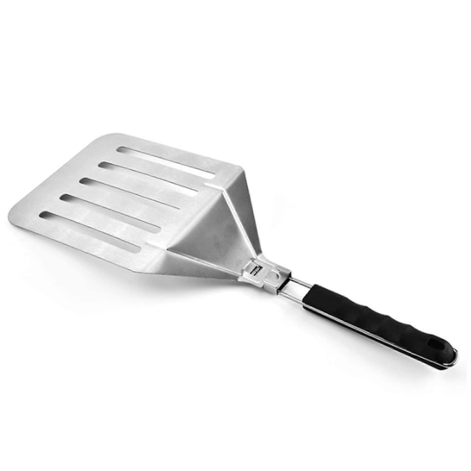 Foldable Aluminum Pizza Peel with Plastic Handle, NonStick Spatula for Baking Bread and Pastry