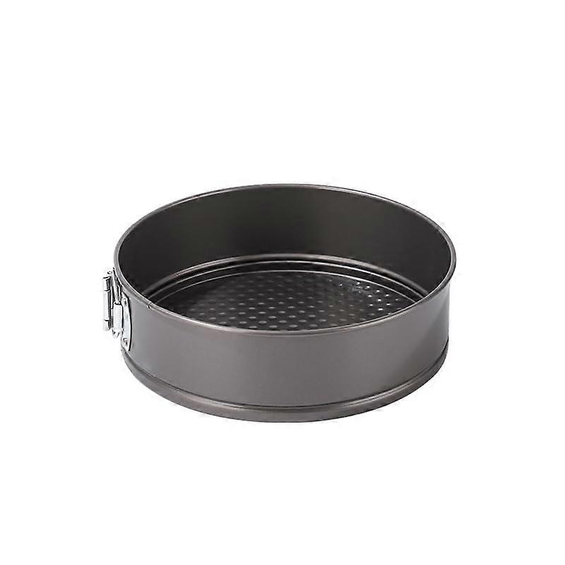 9 Inch Non Stick Springform Pan, Leak Proof Cheesecake Pan with Removable Bottom, Round Black