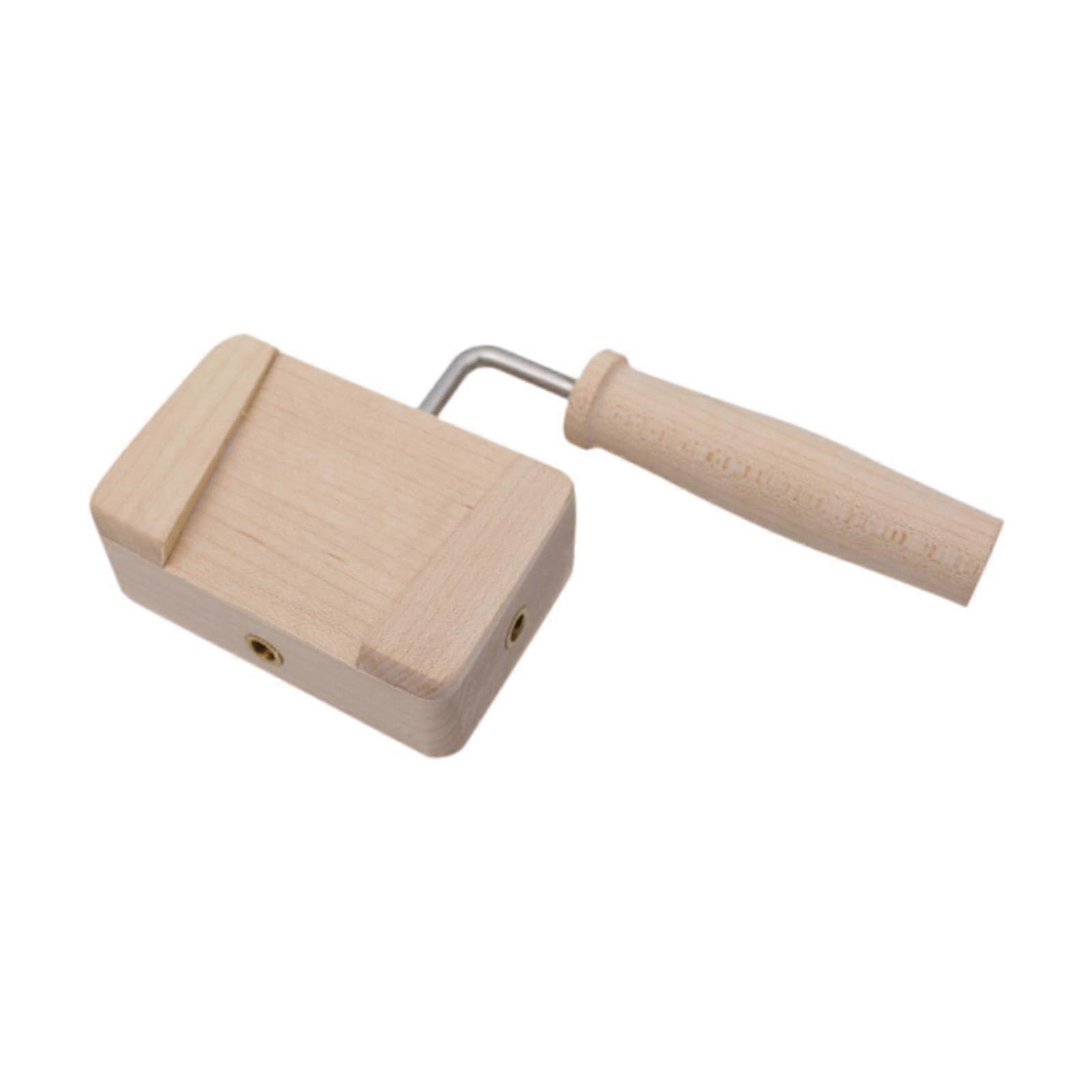 Wooden Violin Bridge Clamp Tool with Bridge Alignment Support for Violin and Viola