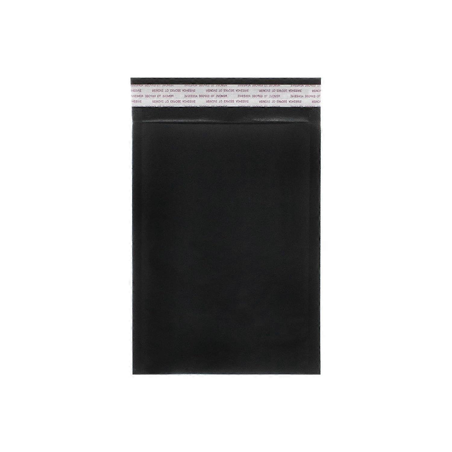 Black Kraft Padded Mailers 6x8.5 Size #0 with Protective Bubble Padding for Secure