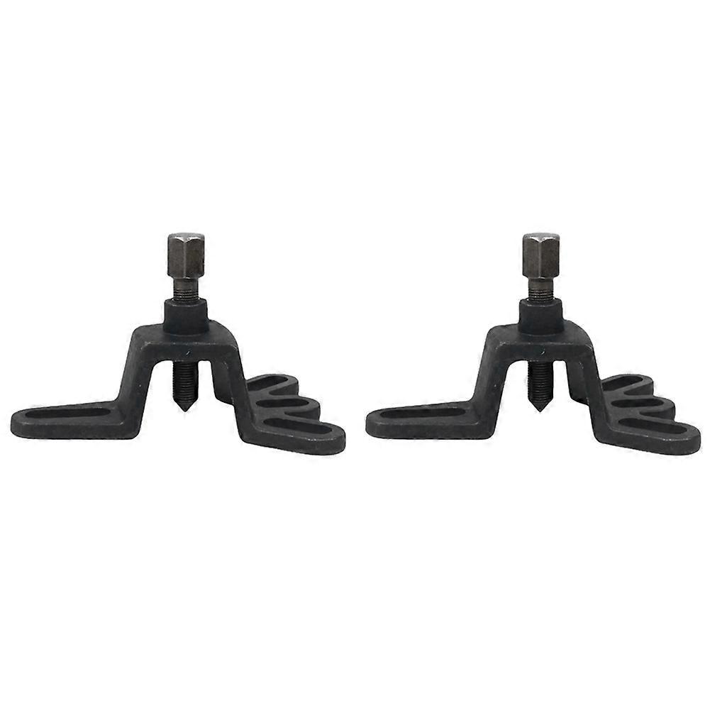 2 Pcs Universal Brake Drum Puller Tool Wheel Hub Puller Repair Tool Handheld Puller for Motorcycle Tricycle
