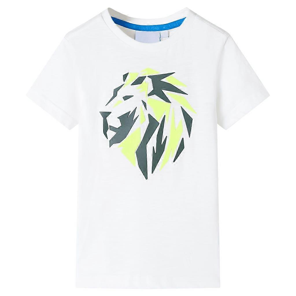 Kindershirt 128 ecru