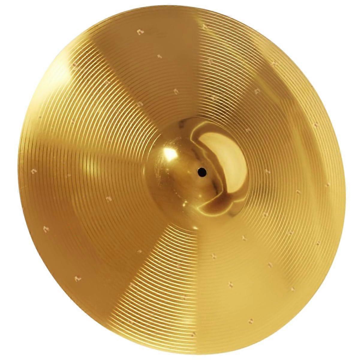 Practice Drum Cymbal Set Durable Brass Alloy Noise Reduction for Jazz Drumming Replacement