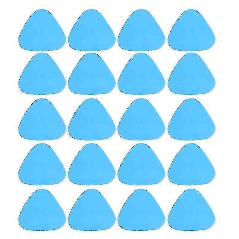 Triangle Plastic Scraper Pry Opening Tool Auto Window Tint Foil Car Scraper 20x