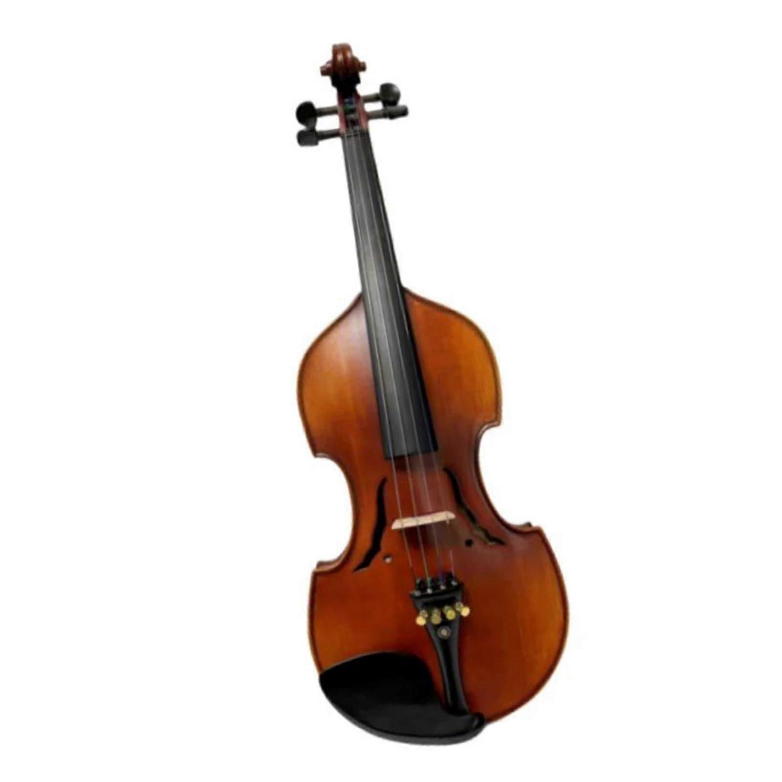 4/4 Handmade Violin with Flame Maple Back, Clear Round Tone, Versatile for Student and Professional