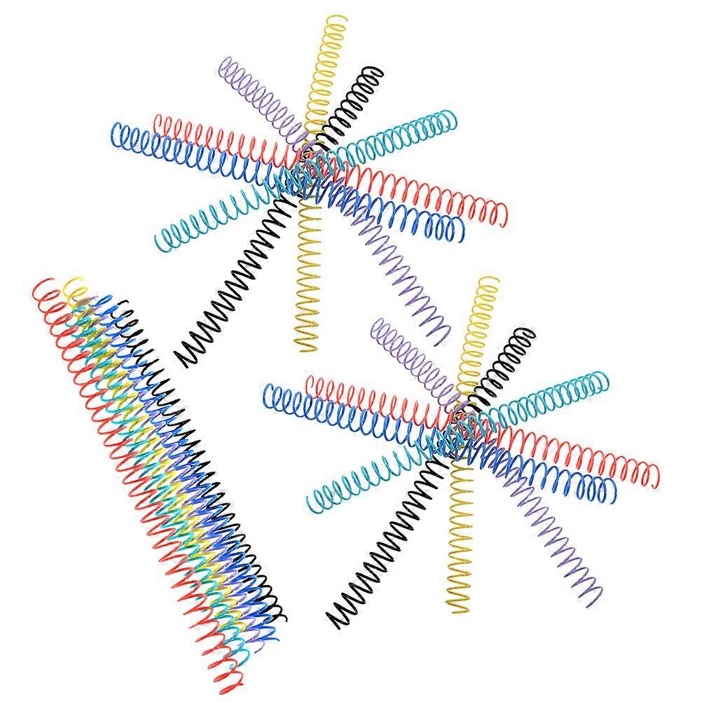 Removable Binder Rings Plastic Loose Leaf Notepad Rings for DIY Use 18Pcs