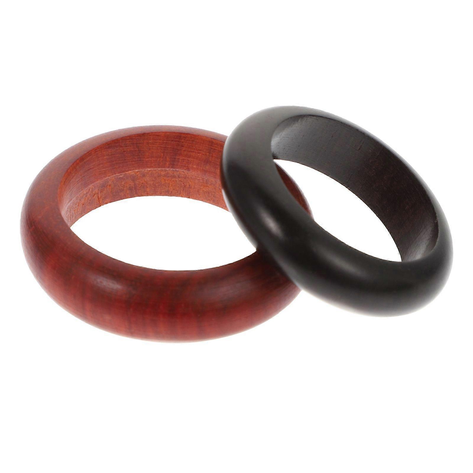 2pcs Bagues polyvalentes élégantes Bagues de jointure chics Bagues décoratives