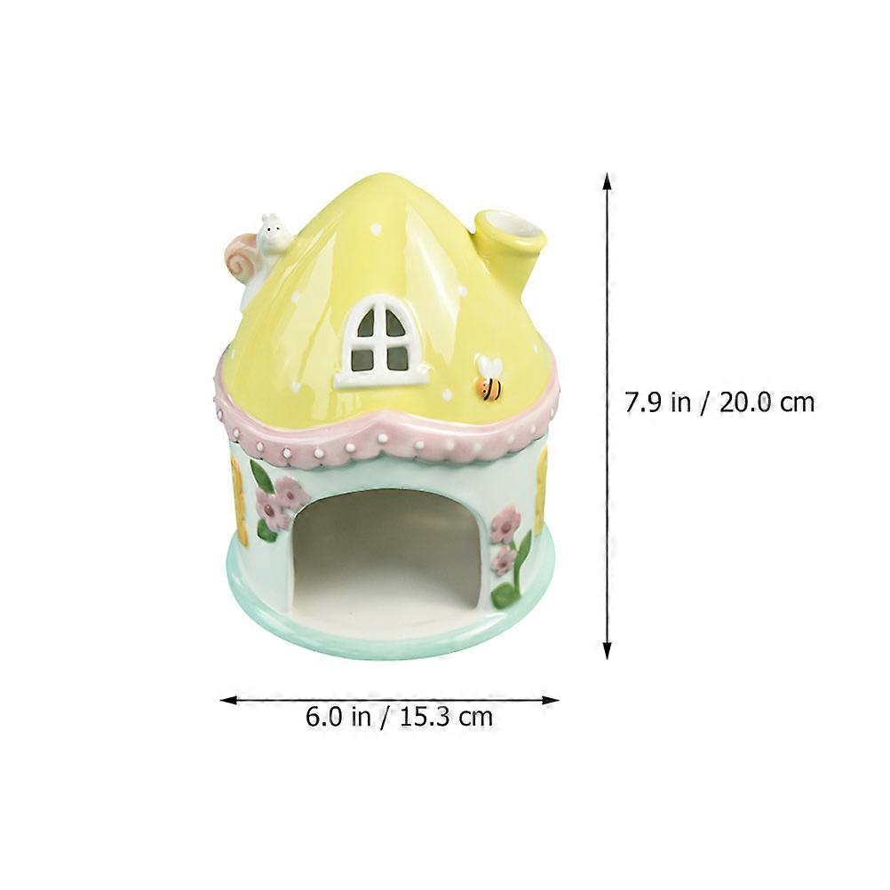 Hamster Ceramic House for Decorative Nest Assorted Color Ceramic