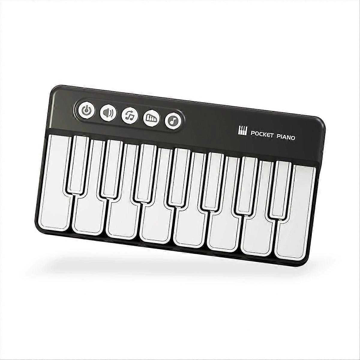 Mini Piano Pocket Teclado Eletrônico Mini Órgão Eletrônico, B