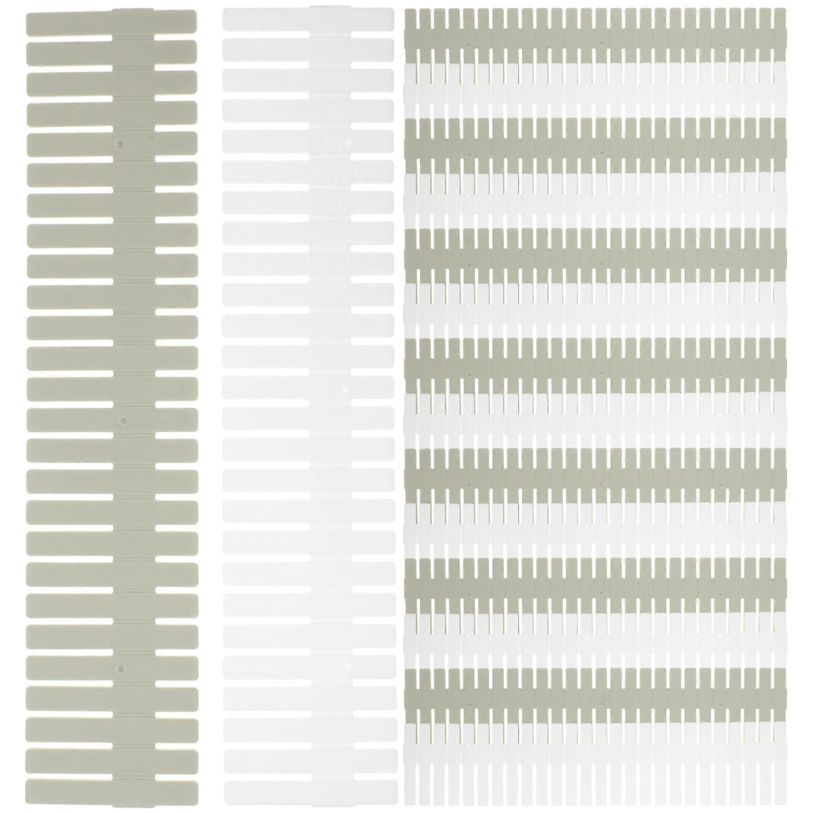 Assorted Plastic Drawer Dividers for Neat Storage 16Pcs Organizer Set