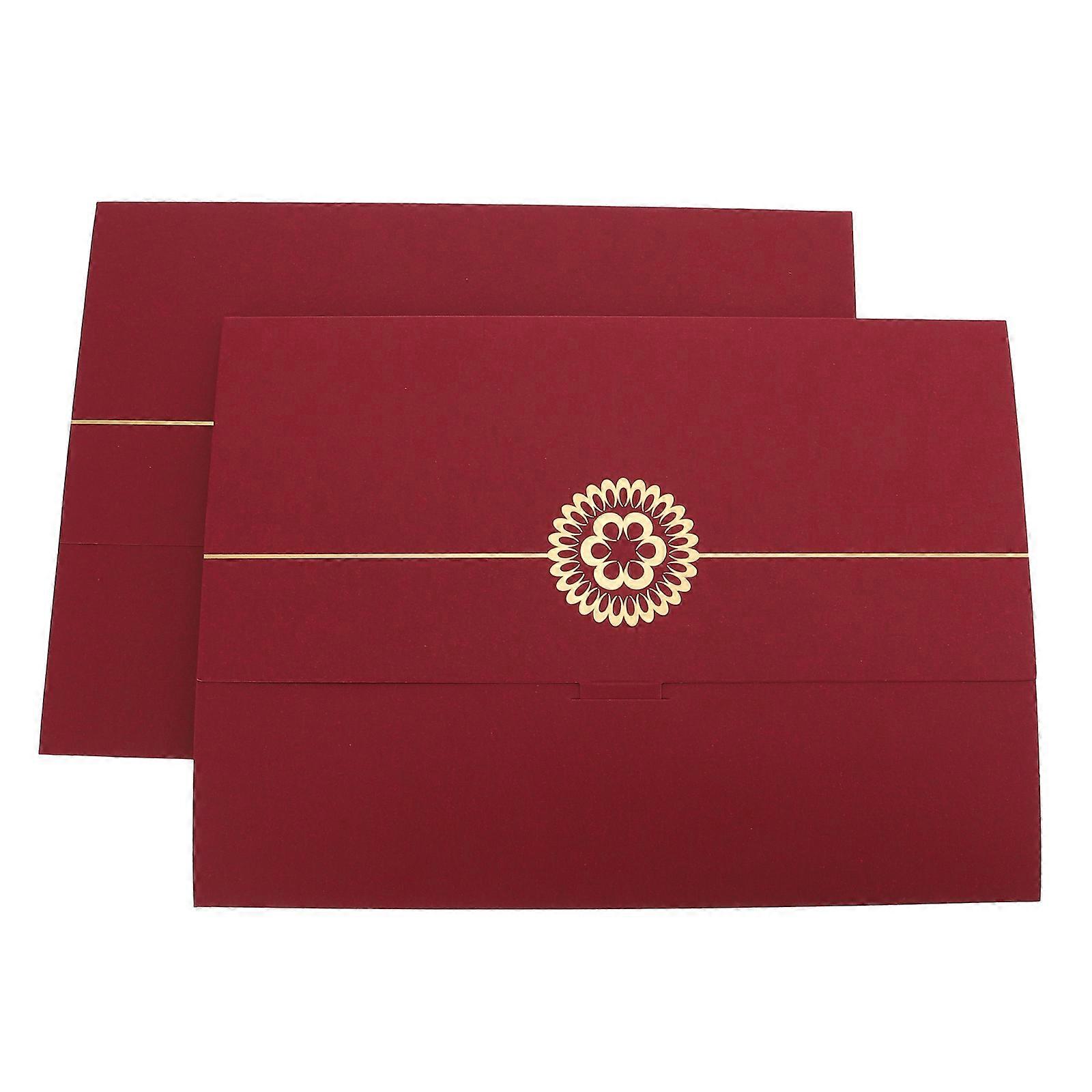 Diploma Holder for Protection 4Pcs Certificate Envelope Document Covers