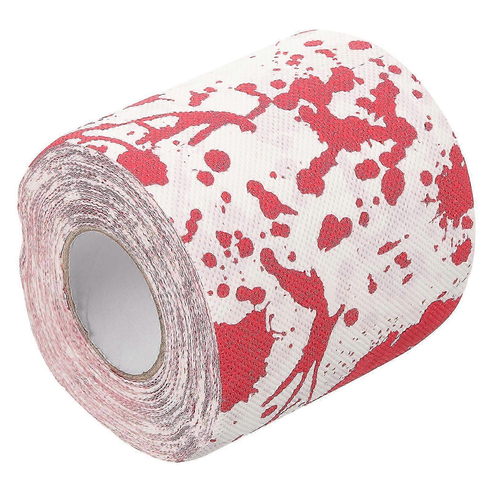 Artistic Holiday Themed Bathroom Tissue Pack 12pc