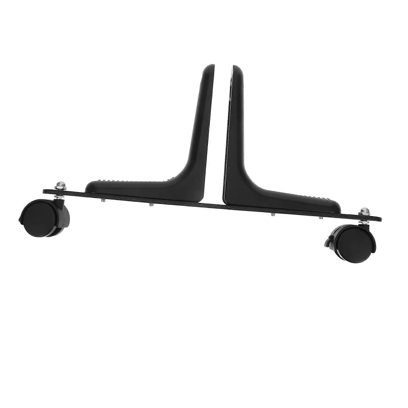 Stable Room Divider Base with Wheels Folding Screen Stand for Home Office SpaceSaving Design