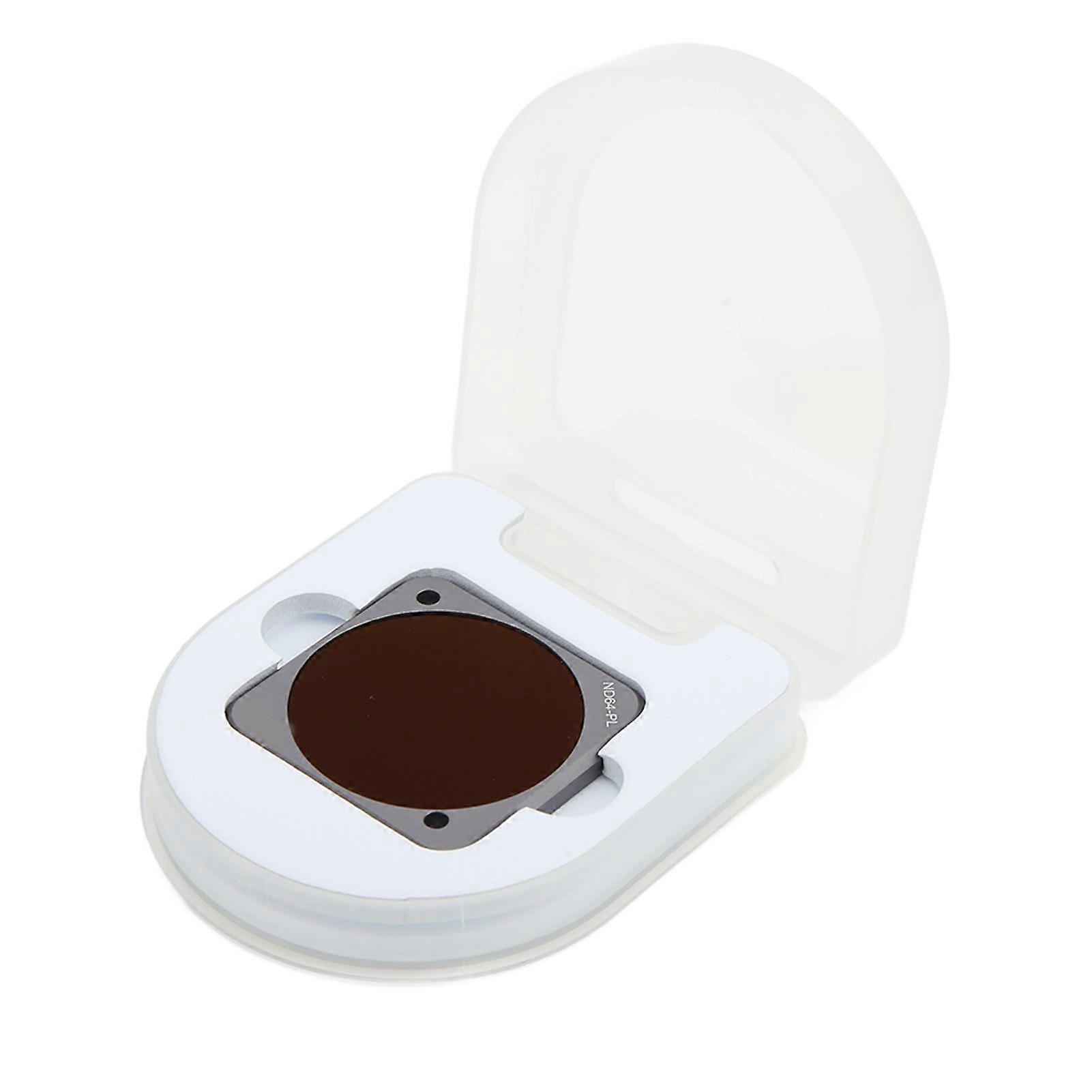Junestar Multi Layer Coating NDPL Lens Filter Compatible With DJI Action 2 Camera Lens Replacement FilterND64-PL