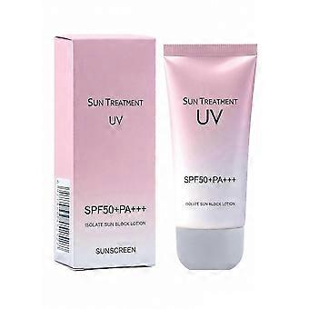 High Power Sunscreen Cream Uv SPF50  Isolate Sun Block Lotion  Feather-Light, Anti-Photoaging for All-Day Protection, 60ml