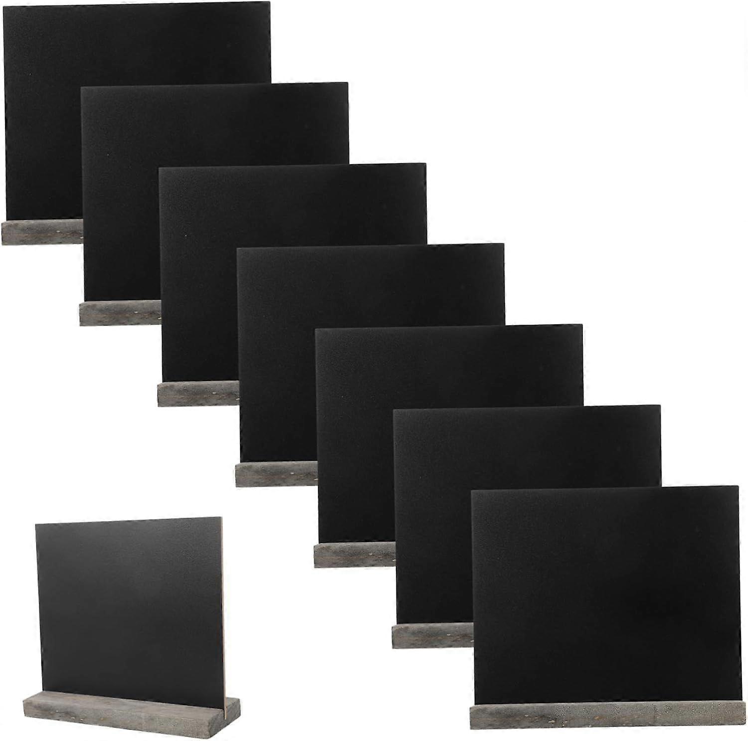 8 Piece Mini Wooden Frame Tabletop Tabletop with Removable Stand