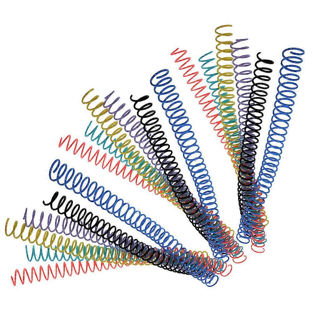 Colored Loose Leaf Rings Binder Rings for Notepad Binding 36Pcs