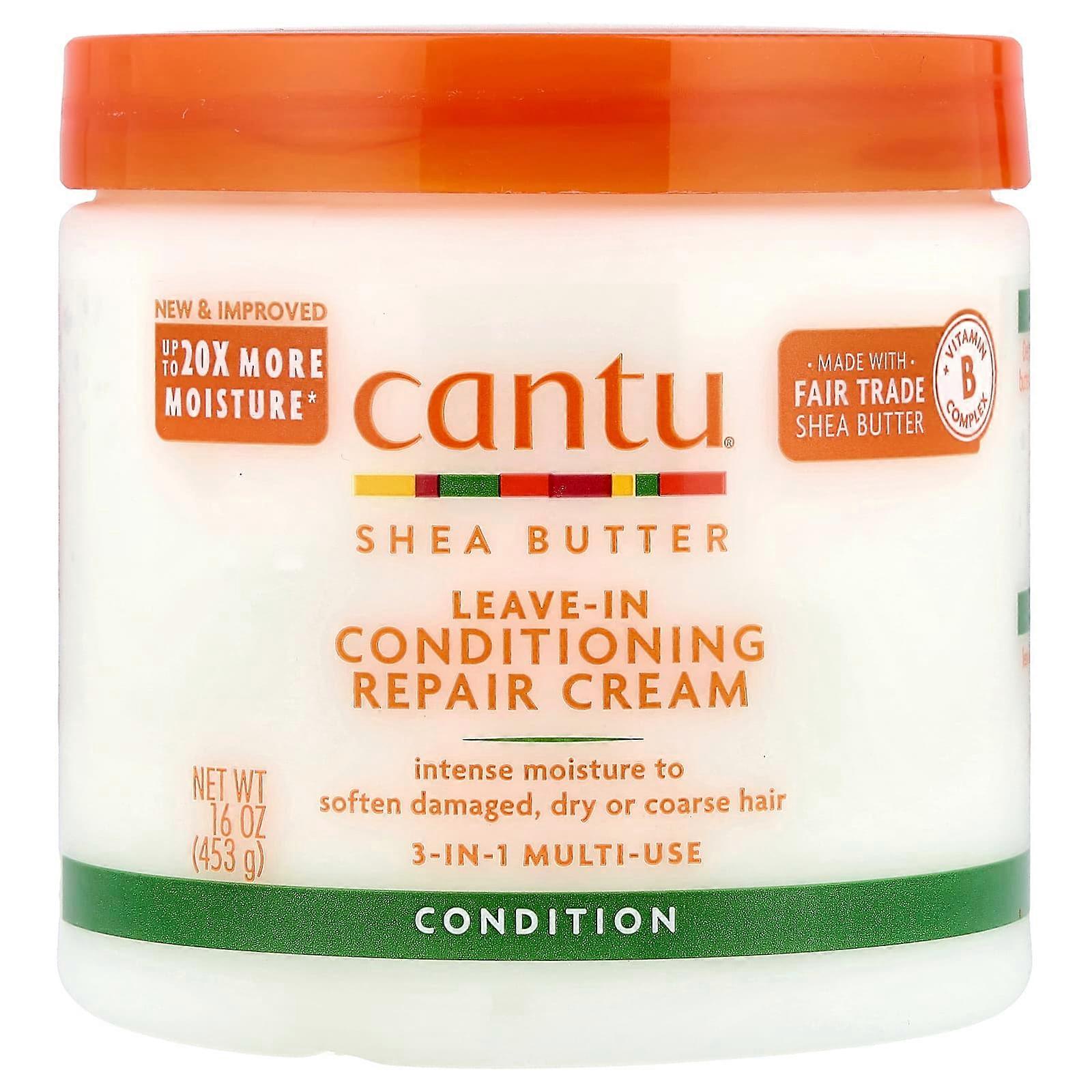 Cantu, Shea Butter, Leave-In Conditioning Repair Cream, 16 oz (453 g)