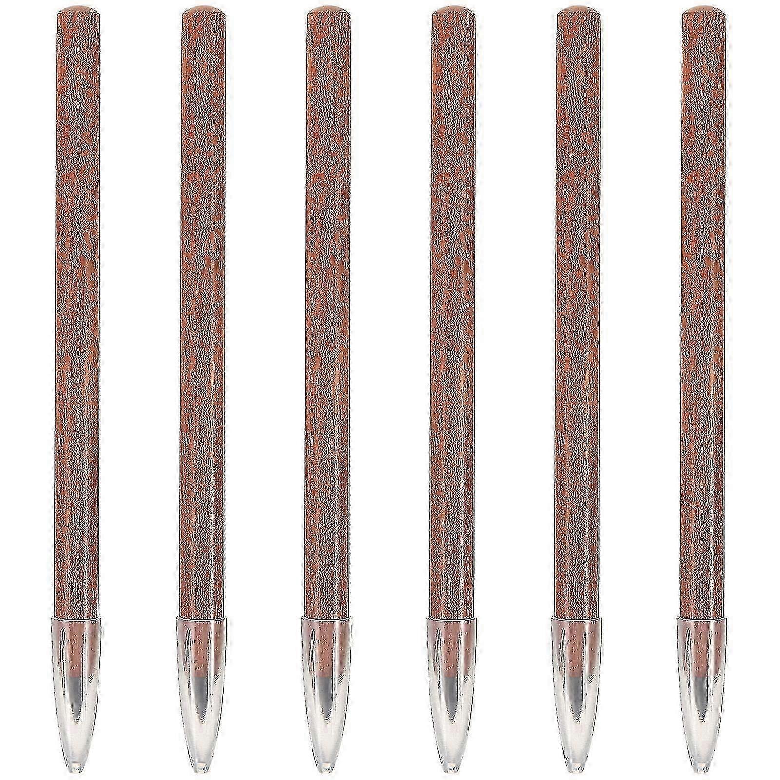 6pcs Inkless Erasable Pencils, No Sharpening for Writing, Drawing, Drafting