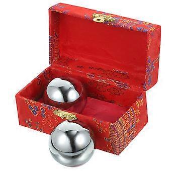 Balles d'entraînement en métal pour la musculation des mains, 1 lot de couleurs assorties