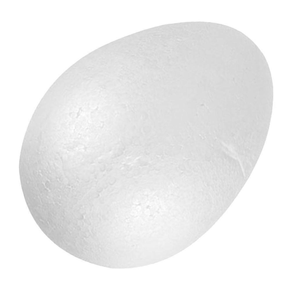 White Foam Easter Eggs for DIY Projects Artificial Foam Eggs for Decorating
