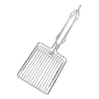 Metal Cat Litter Scoop Stainless Steel for Efficient Sifting 2Pcs Small Size