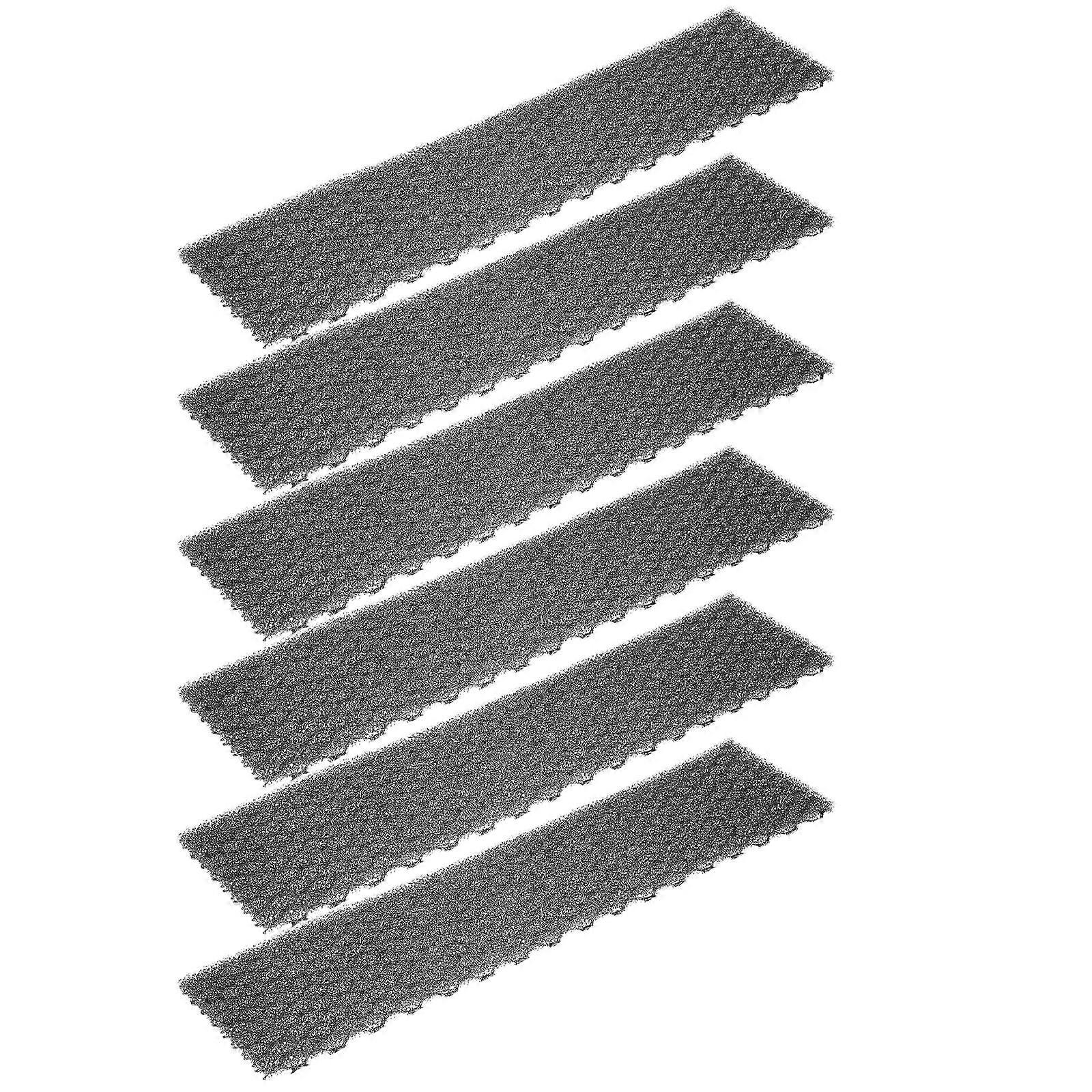 Black Conditioner Filter for Air Conditioner Maintenance 6Pcs Pack