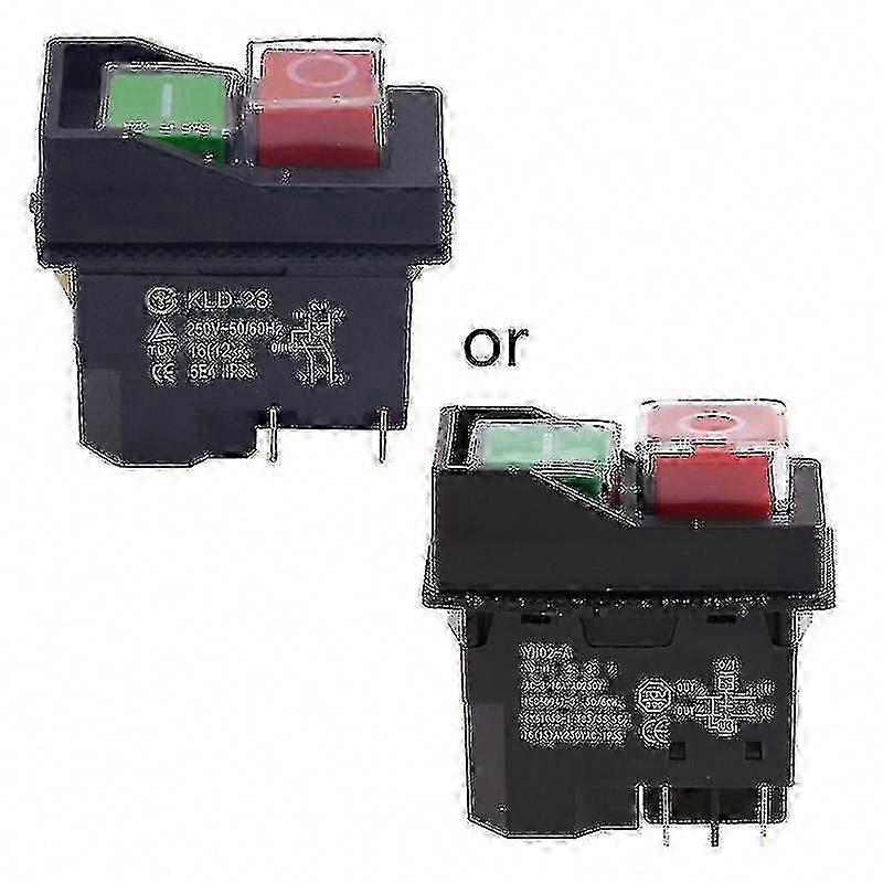 Waterproof 4 Pin Kld-28 Electromagnetic Push Button Switch - New