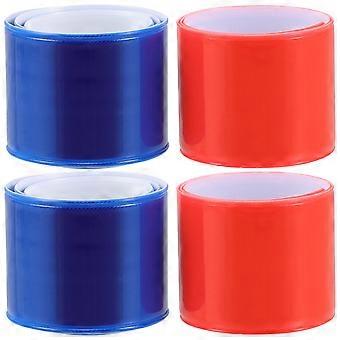 Reflective Running Arm Band Slap Safety Bands 12Pcs for Use