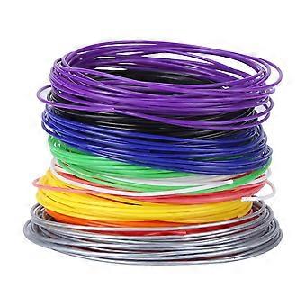 1.75mm PCL Filament Refills 10 Colors compatible with 3D Printer Low Temperature Printing Pen